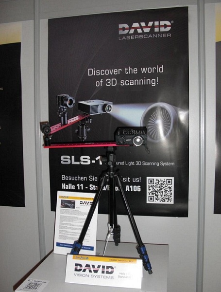 Пример сканирования модели на 3d сканере